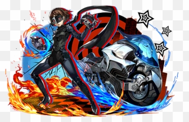 Pan - Collab X Puzzle And Dragons Emoji,Jack Frost Persona Emoticons