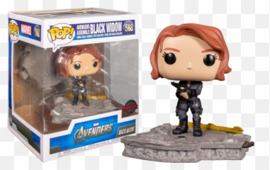 Funko Pop The Avengers - Black Widow Assemble Diorama Deluxe 588 Black Widow Assemble Funko Emoji,How To Make Funko Emojis