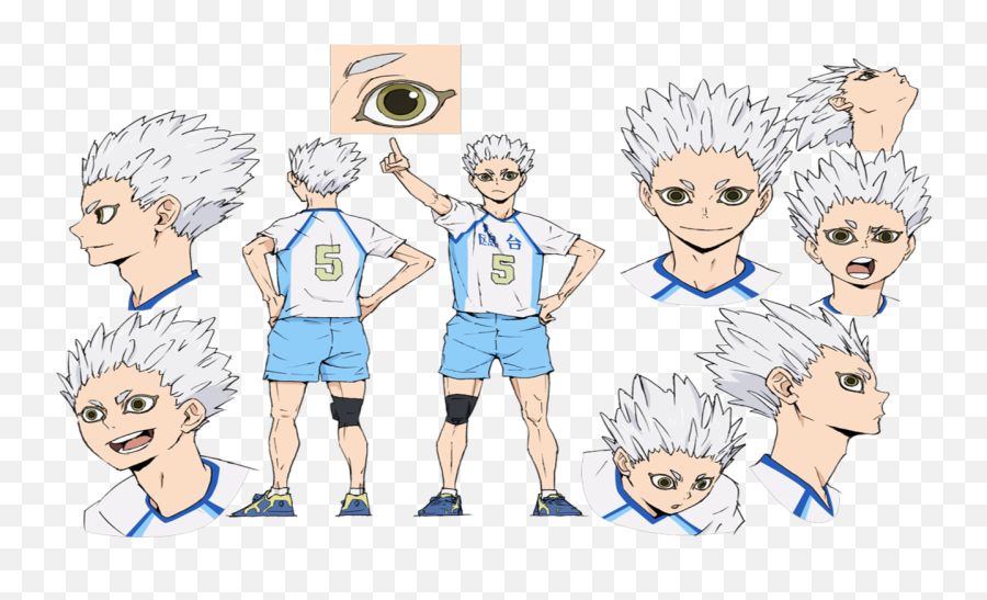 Hoshiumis Eyes Are Gonna Mess Me Up - Haikyuu Characters Staffel 4 Emoji,Anime Charator Emotion Blank Eyes