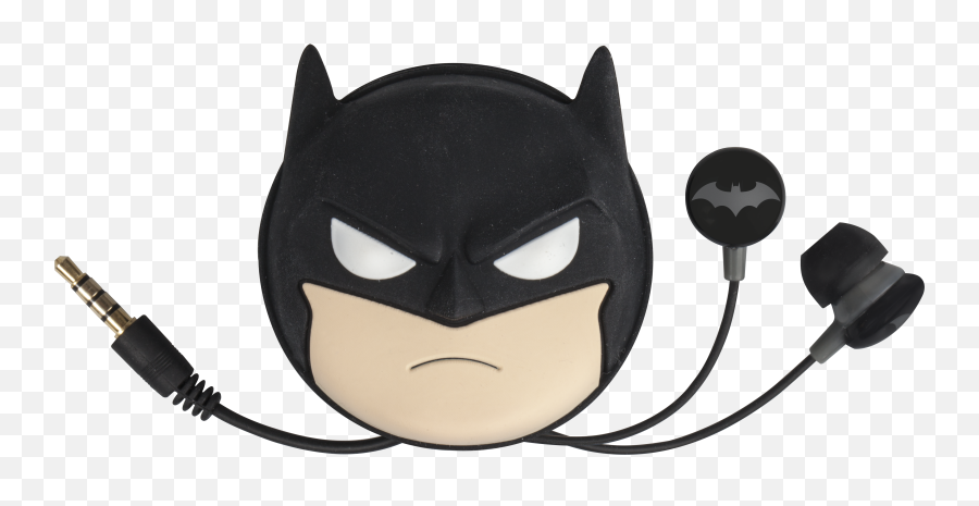 Dc Comics Batman Earphones With Travel Case - Mickey Mouse Headset Emoji,Super Cool B Emoji