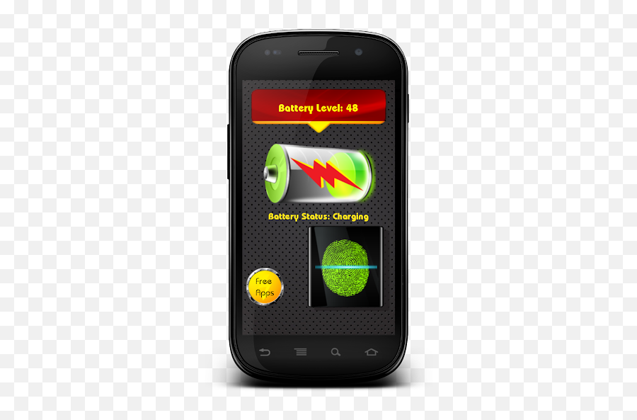 Fingerprint Battery Charger Prank Emoji,Poteble Charger Emoji