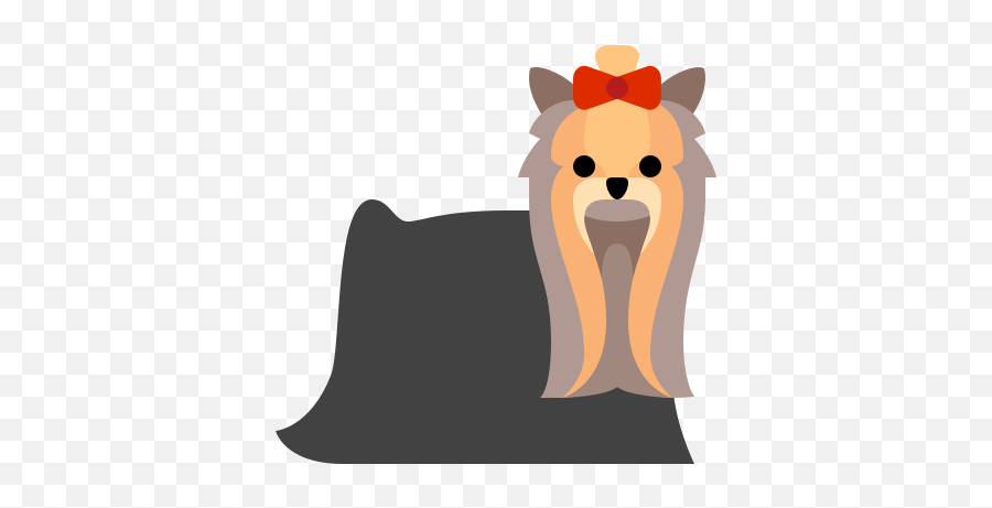 Yorkshire Terrier Icon In Color Style - Yorkie Icon Png Emoji,Yorkie Emojis