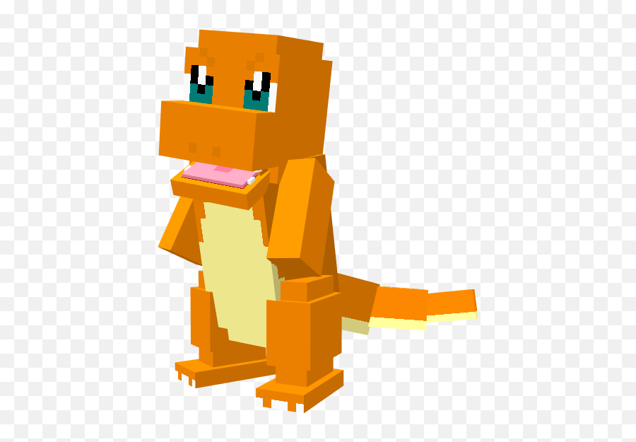 Pokecraft Dream Addon Mcpe - Playcom Gambar Pokemon Charmander Di Minecraft Emoji,Squirtle Emoticon