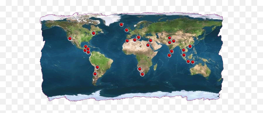 Mayan Sites Jungles Volcanoes Guatemala - Earth Map Emoji,Emotions Beach Resort Santo Domingo