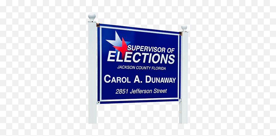 Jackson County Supervisor Of Elections - Vertical Emoji,Emojis Political Signs Republican Democrat