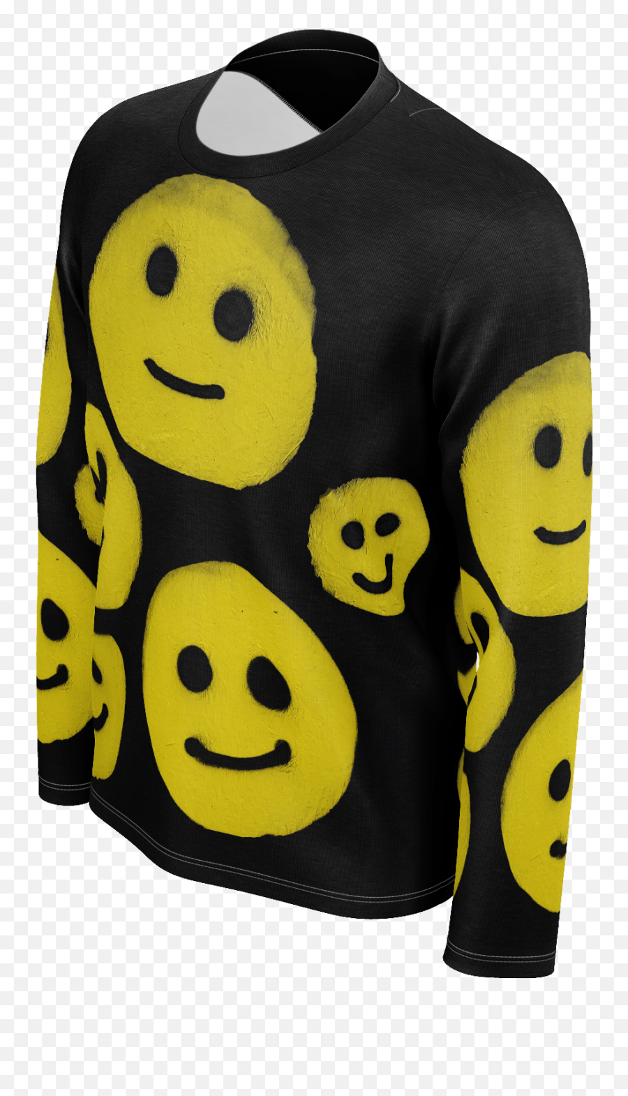 R Wolff Smileys Sø19 Recycled Polyester Longsleeve - Happy Emoji,Emoticon Gallery