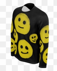 R Wolff Smileys Sø19 Recycled Polyester Longsleeve - Happy Emoji,Emoticon Gallery