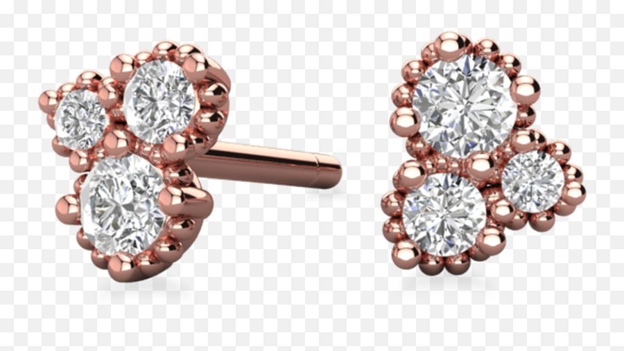 Laura Preshong - Solid Emoji,Swarovski Zirconia Earrings Emotions