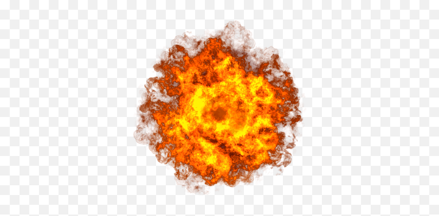 Explosion Circle Fire Png Transparent - Cartoon Transparent Background Explosion Emoji,Explosion Emoji Png