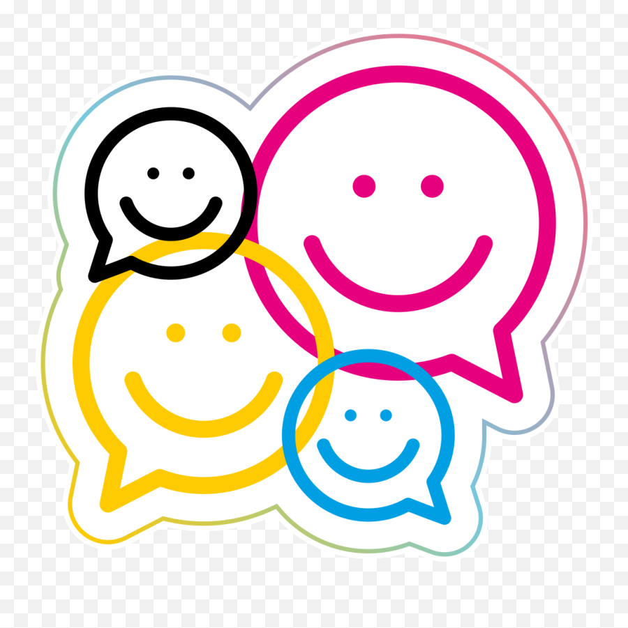 Tapete De Vinil Juvenil Com Balões De Fala Coloridos Emoji,Emoticons De Planta