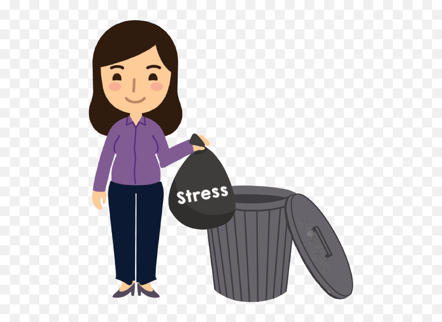 You Donu0027t Need To Get Rid Of All Your Stress If You Emoji,Cartoon Emotions Stress