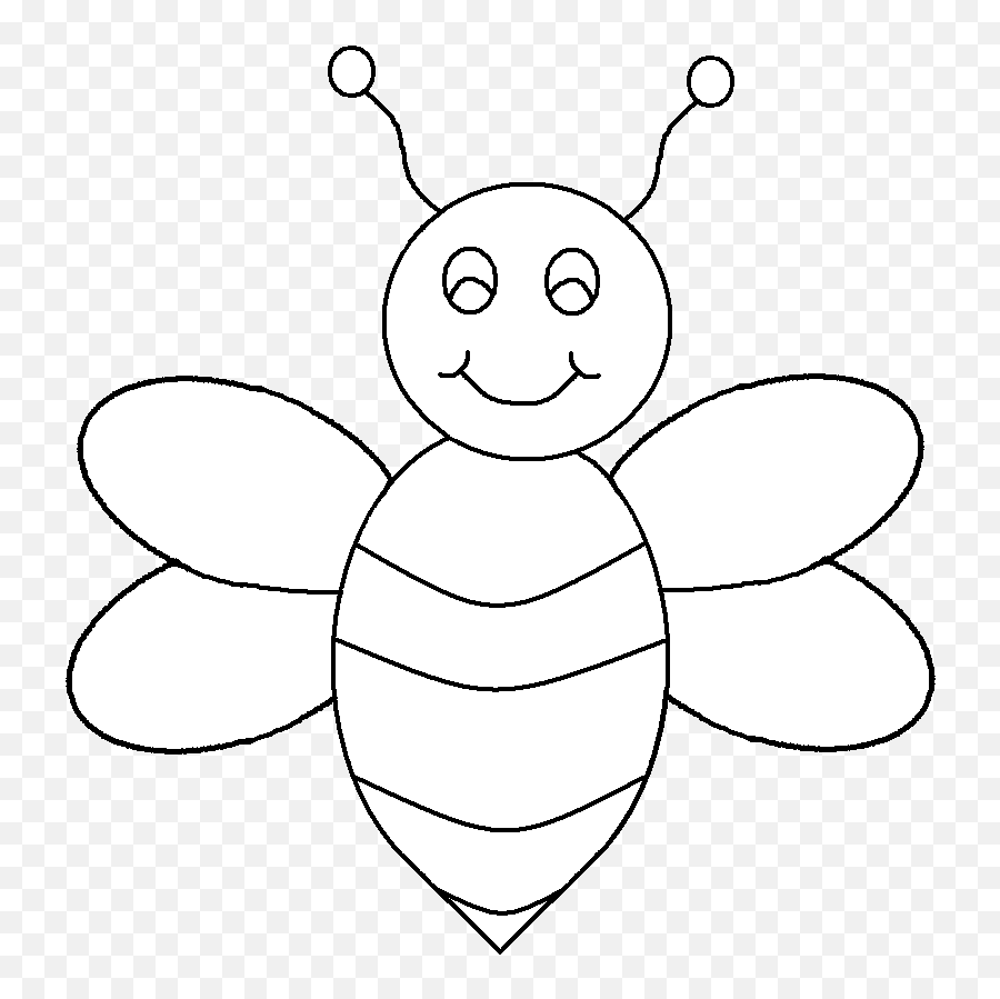 Bee Black And White Bumble Bee Black And White Clip Art At Emoji,How To Make A Bumble Bee Emoticon
