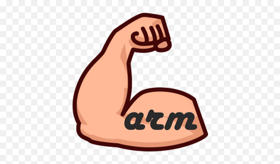 Animesh Agrawal Emoji,Flexed Bicept Emoji Transparent