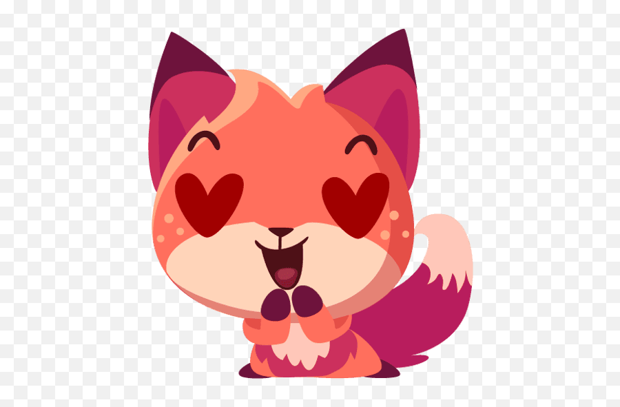 Sticker Foxy 7 Vk Download Free - Foxy Stickers Emoji,Teemo Emoji