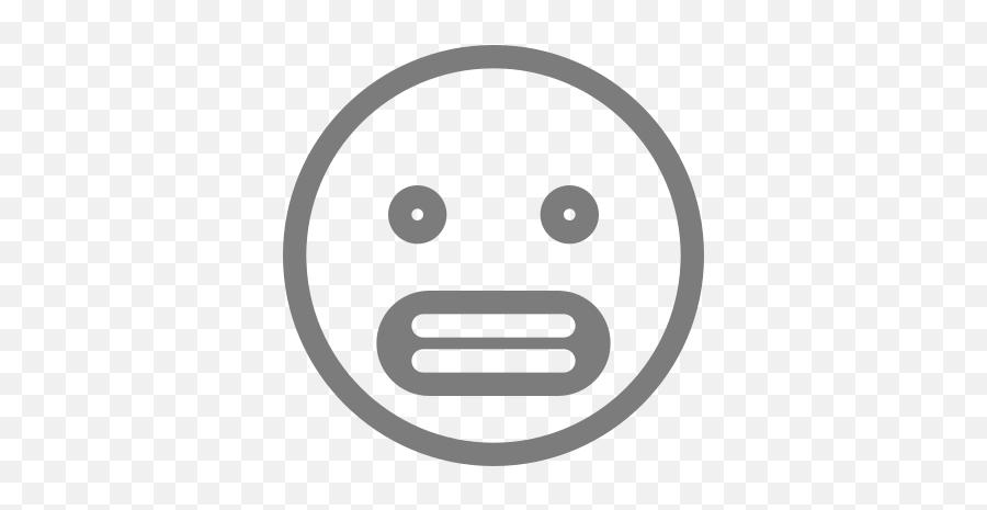 Nervous Emo Emoticon Emoji Free Icon - Iconiconscom,Nervous Emoticon