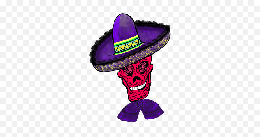 Southwestern Cinco De Mayo Stickers - Costume Hat Emoji,Cinco De Mayo Emojis