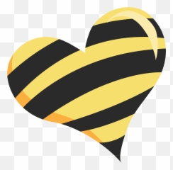 Photo - Clip Art Bee Hearts Emoji,Bee Minus Emoji