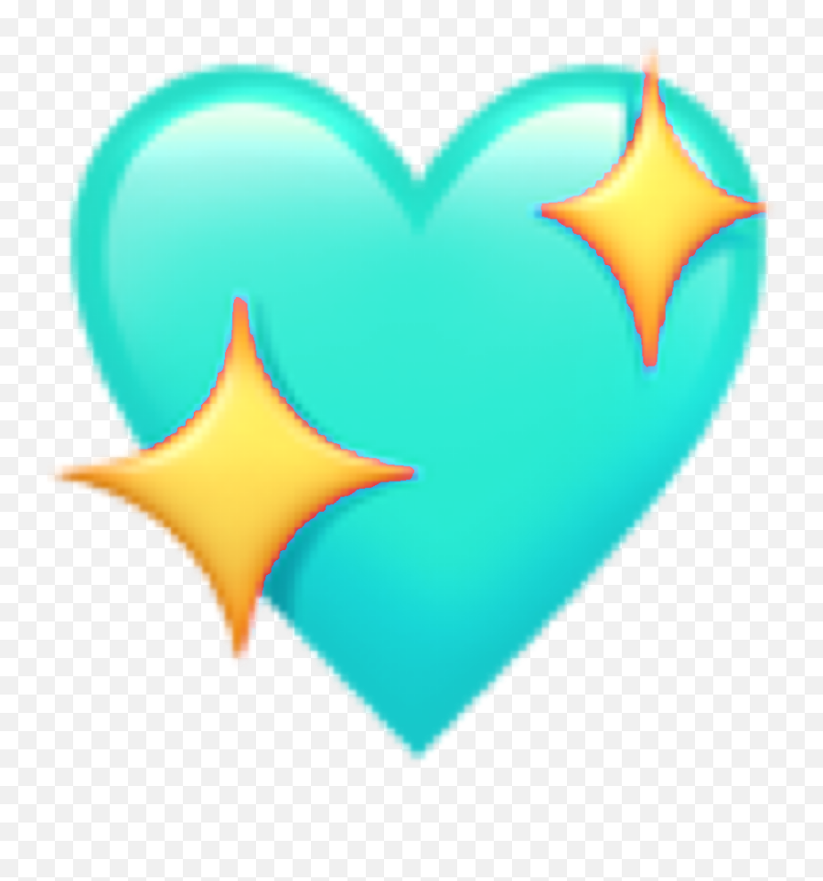 Green Sparkle Sticker - Vertical Emoji,Sparkle Heart Emoji