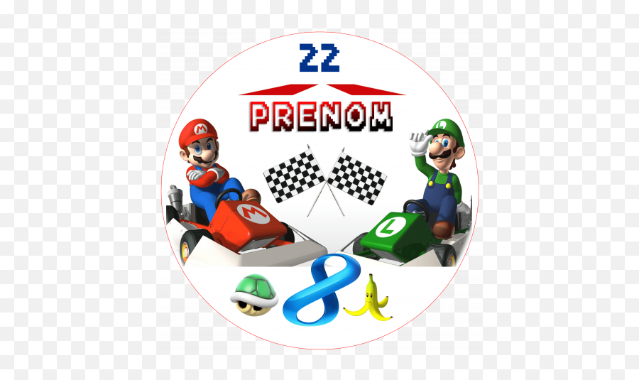 Gamer Cake Decoration And Video Games - Planète Gateau Mario Kart Ds Emoji,Emoji Cake Videos