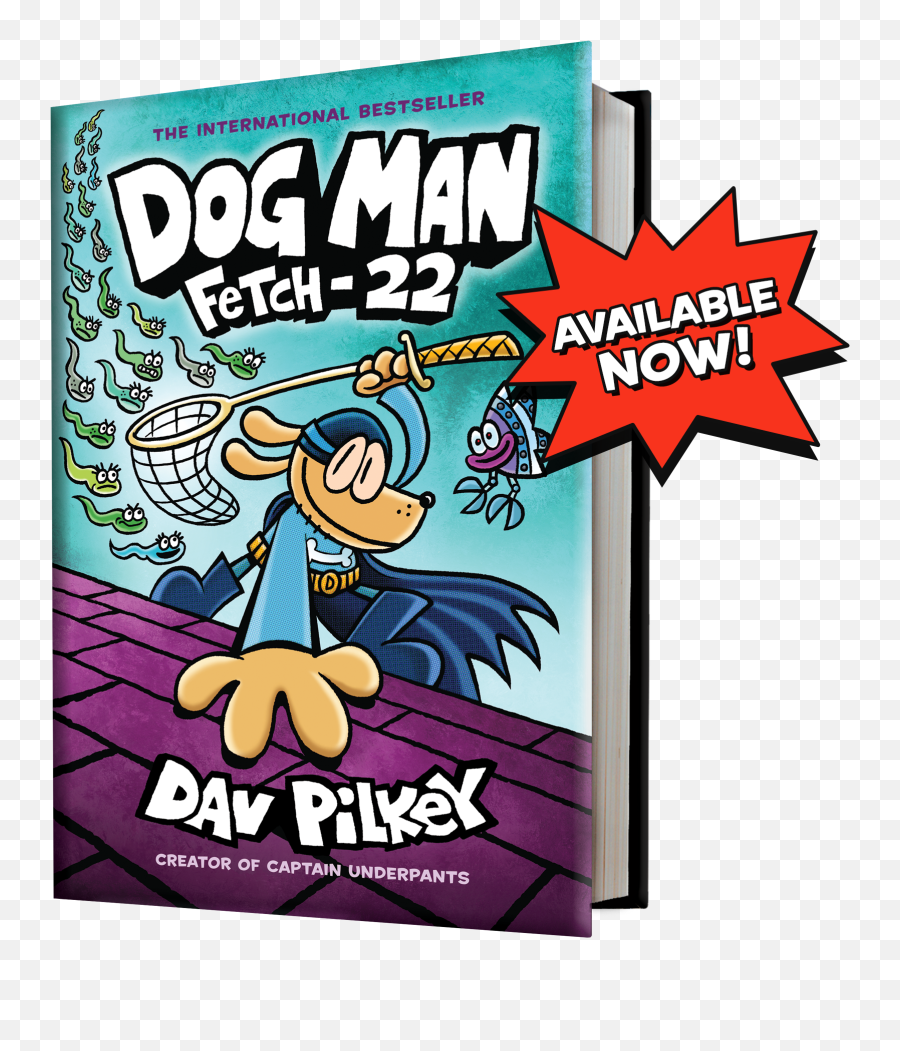 How To Draw Dog Man Unleashed - Dog Man Fetch 22 Emoji,Man Plus Book Emoji