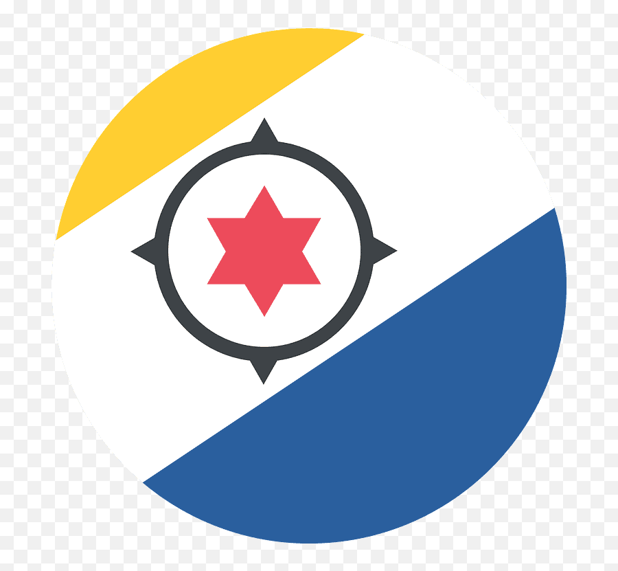 Caribbean Netherlands Flag Emoji Clipart - Bonaire Flag Vlag Bonaire,Flag Emoji