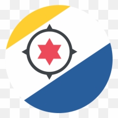 Caribbean Netherlands Flag Emoji Clipart - Bonaire Flag Vlag Bonaire,Flag Emoji