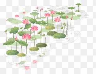 Lilypad Sticker - Water Lillies Water Colour Emoji,Lily Pad Emoji