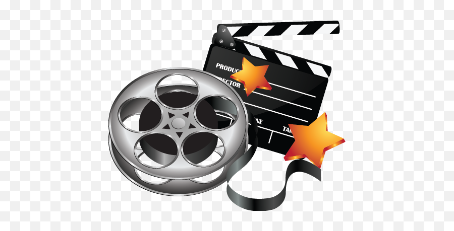Download Hd Png To Movie - Let S Go To The Movies Emoji,Movie Reel Emoji