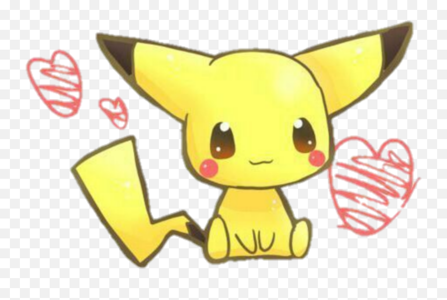 Pikachu Sticker By Viridianacepeda6 - Fictional Character Emoji,Pikachu Emoji Text