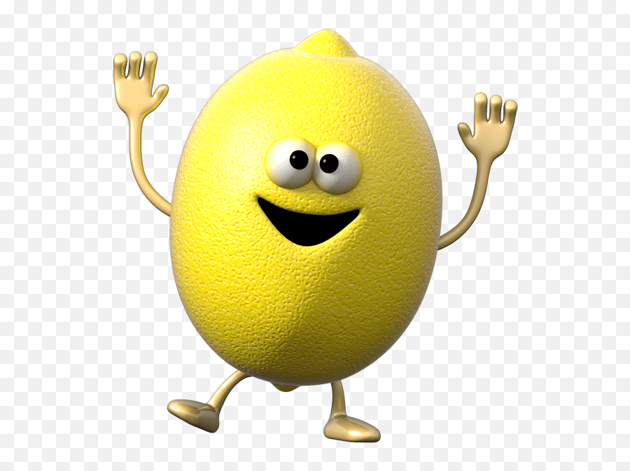 Lemon - Lemon Vegetable Cartoon Emoji,Lemon Emoticon