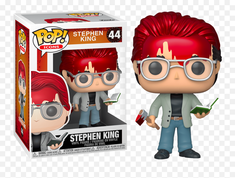 Stephen King Vinyl Figure Emoji,Vinyl Toy + Change Emotions