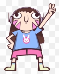 Kizan Members - Cartoon D Va Emoji,Dva Emojis For Discord