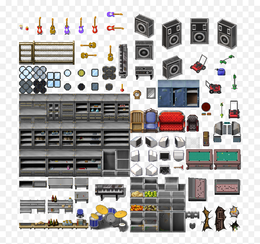 Animated Stuff V4 - Camera Tile Rpg Maker Emoji,Rpg Maker Vx Ace Graphic Resources Faces Emoticon Overlay