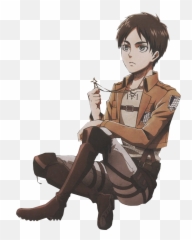 Eren Jaeger Png Clipart Png Mart - Eren Jaeger Png Emoji,