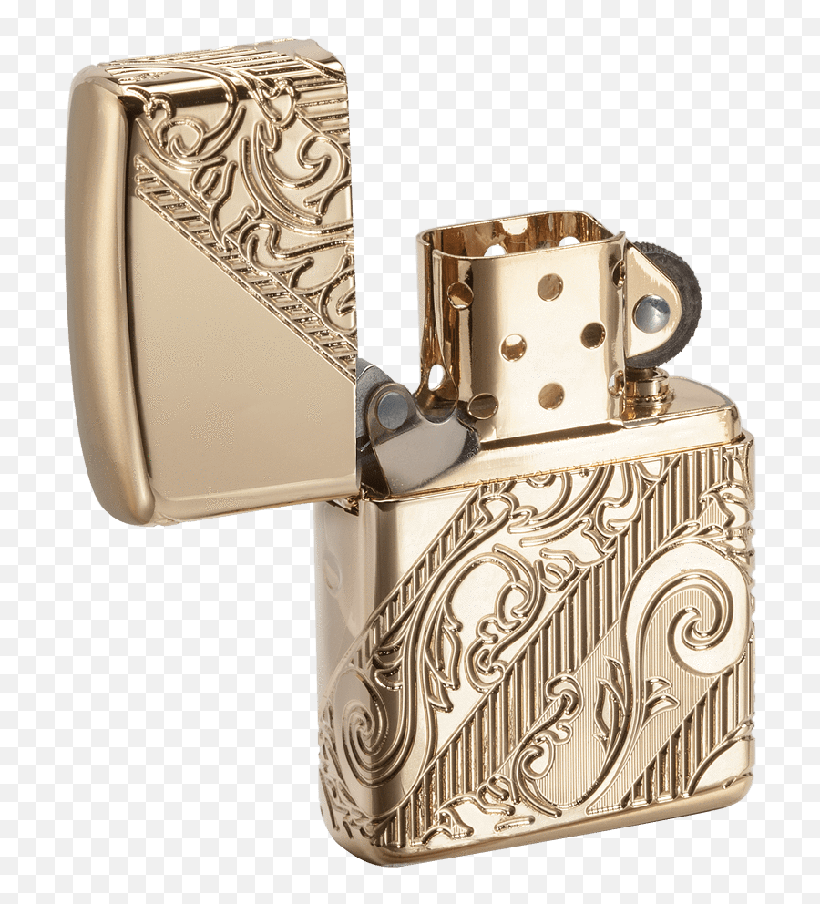 Year Lighter Zippo Collectible - Gold Zippo Lighter Png Emoji,Facebook Emoticons Lighter