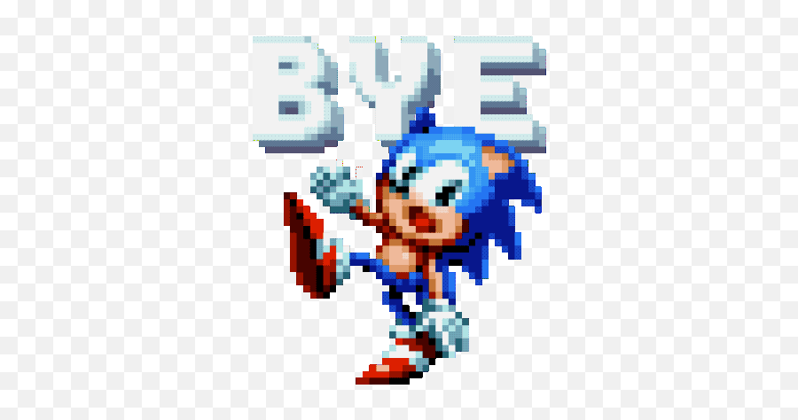 Good Bye Sonic Amino Sonic The Hedgehog Amino - Sonic Bye Gif Emoji,Sonic The Hedgehog Deviantart Emotion