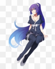Anime Hitagi Bakemonogatari Sticker By Alice Chiesa - Hitagi Senjougahara Emoji,Alice Anime Emojis