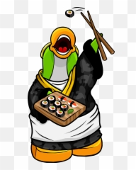 Sushi - Club Penguin Sushi Master Emoji,Emoji Sushi Broccoli