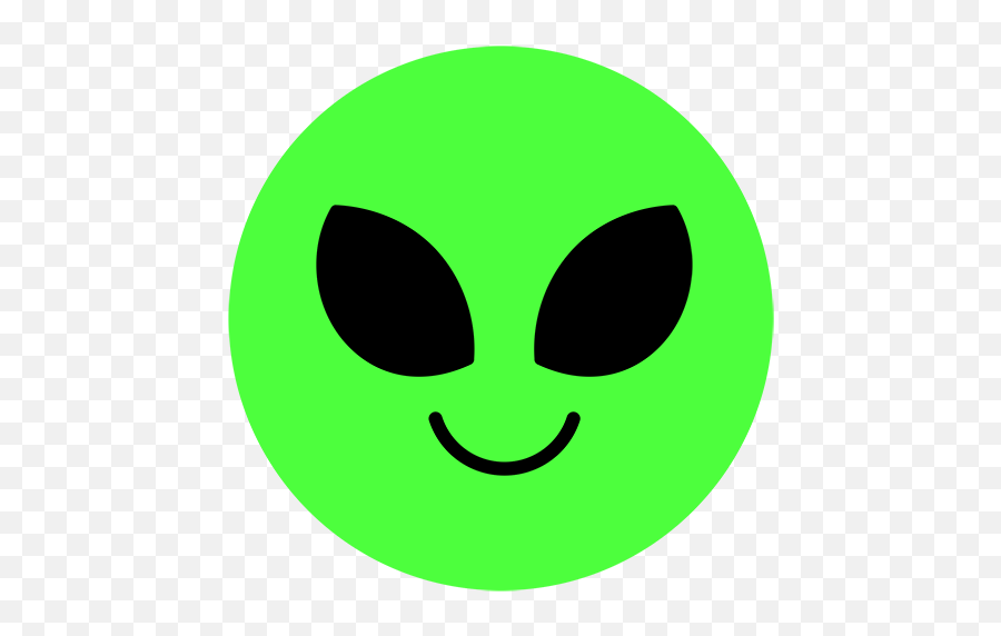 The Visitors Nft - Happy Emoji,Emoticon Happy Alien