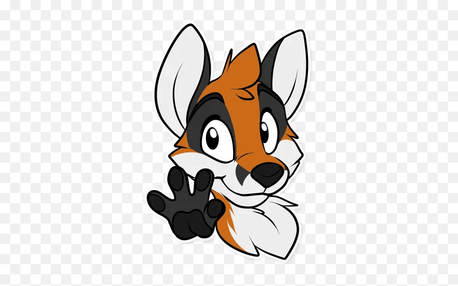 Hello Telegram Stickers - Hi Furry Telegram Sticker Emoji,Furry Telegram Stickers With Emoticons