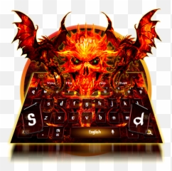 Bloody Dragon Skull Keyboard Theme Apk 10001002 - Download Emoji,Fire And Skull Emojis