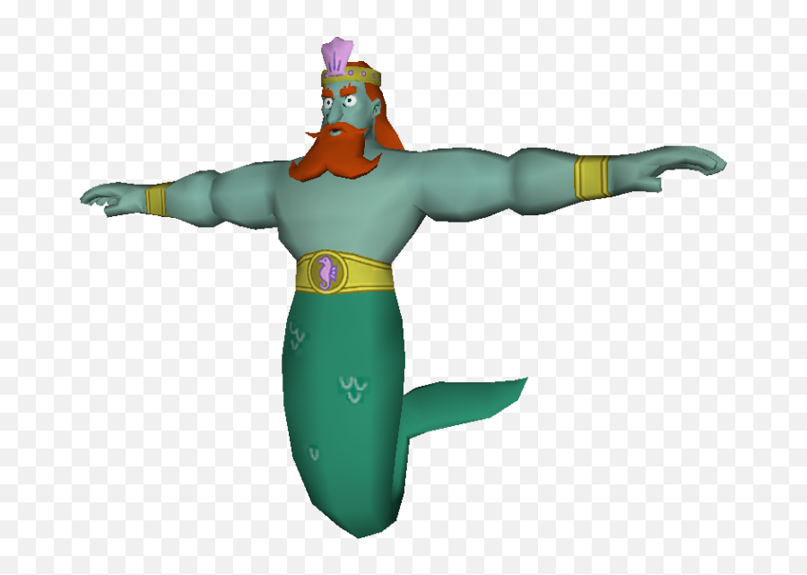 Mythology Clipart King Neptune - Spongebob T Pose Png Emoji,Cyberdimension Neptunia Characters Emoticon