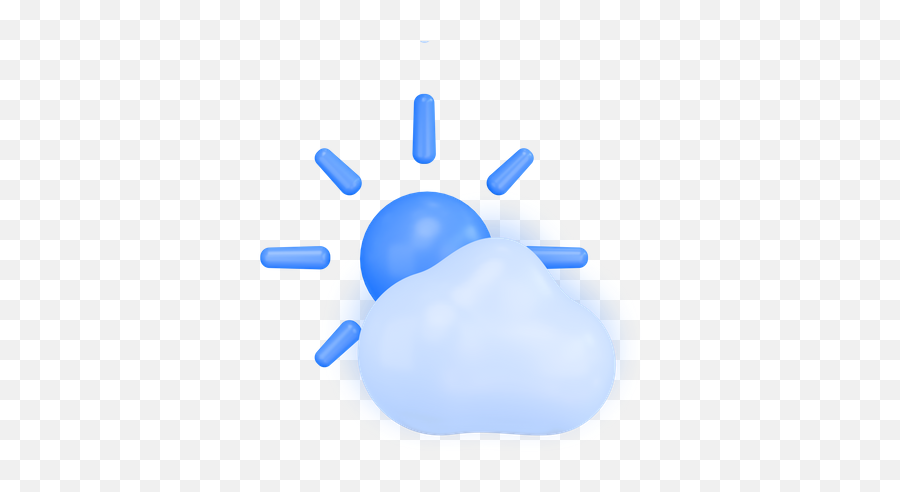 Cloud 3d Illustrations Designs Images Vectors Hd Graphics Emoji,Emoji Sun With Small Cloud