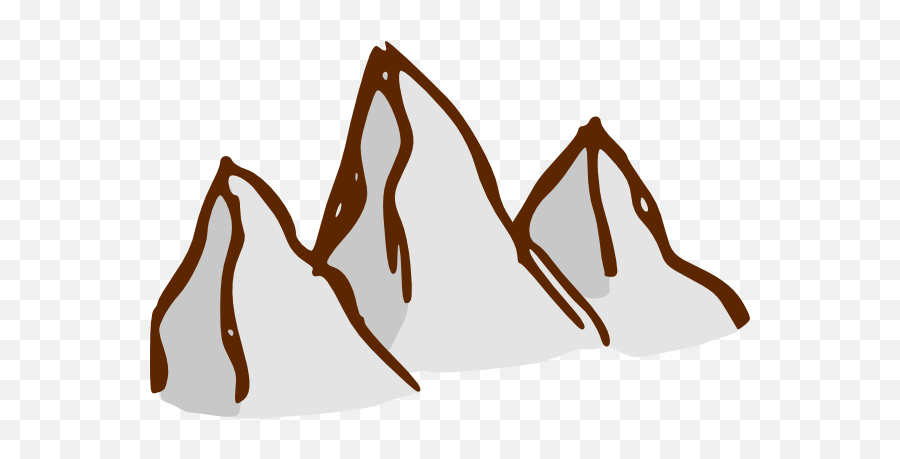 Rpg Map Symbols Mountains Clip Art At Clker Vector Clip Art - Mountains Clipart Emoji,Mountain Emoji Transparent
