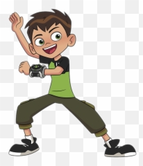 Free Transparent Ben 10 Png Download - Dibujo Ben 10 Animado Emoji,Cartoon Network Emojis Download