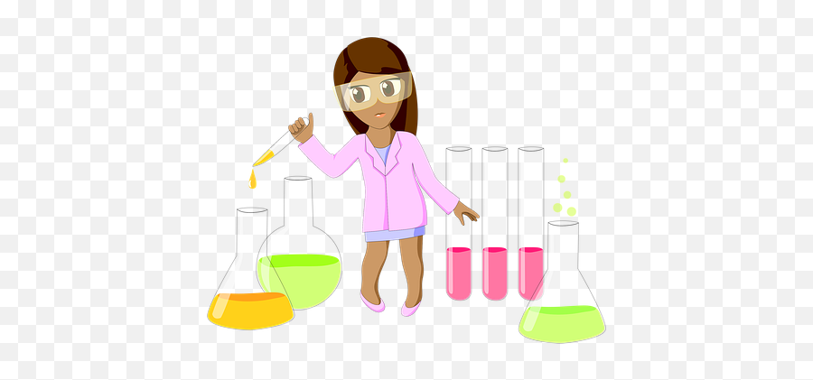Free Scientists Science Illustrations Emoji,Science Beaker Emoji