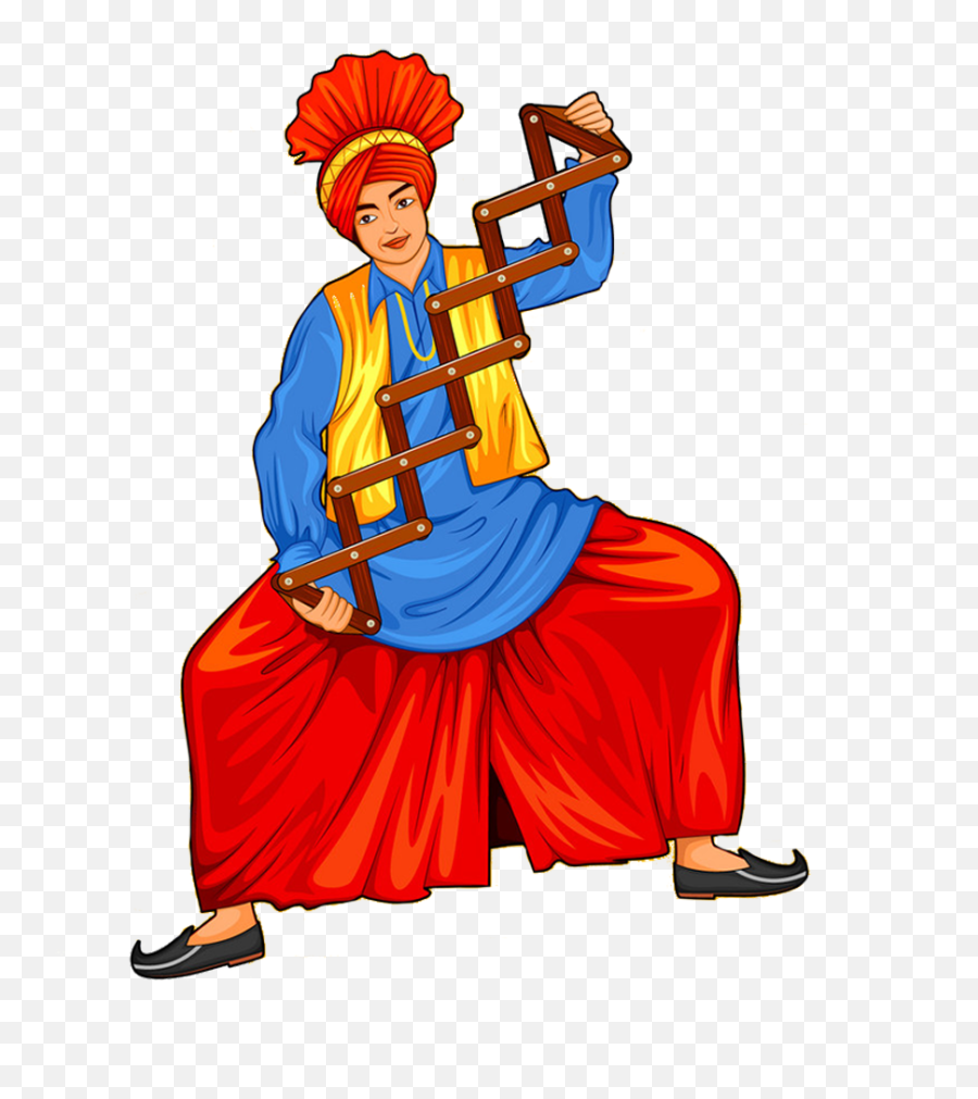 Legends Of Punjab - Punjabi Dance Clip Art Png Emoji,Bhangra Emoji