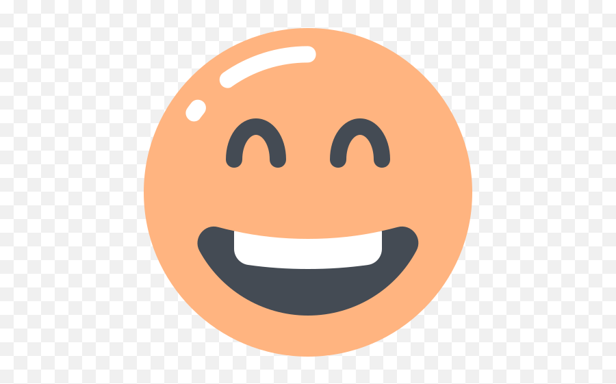 Grinning Face Smiling Emoji Free - Blush Icon,Grin Emoji