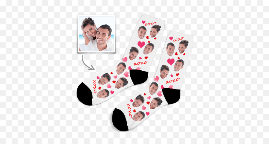 Custom Face Socks U2013 Mademineuk - Sock Emoji,Key Emoji Socks