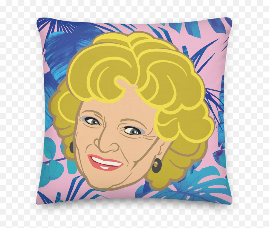 Pillows Tagged Betty White - Swish Embassy Happy Emoji,Pictures Of Emoji Pillows